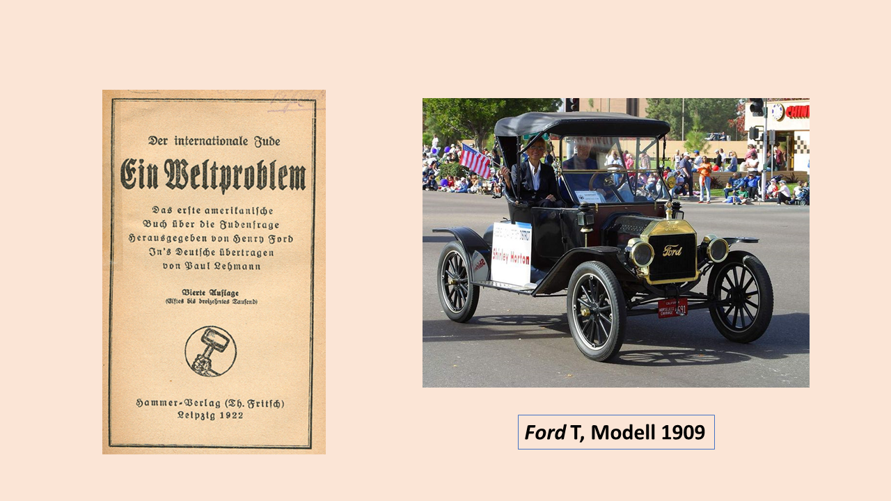 „Die Judenfrage – Tatsache oder Einbildung?“ – Henry Ford